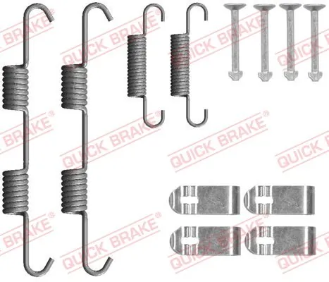 Accessory Kit, parking brake shoes